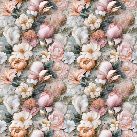 Spring Florals 1 Digital Seamless Pattern
