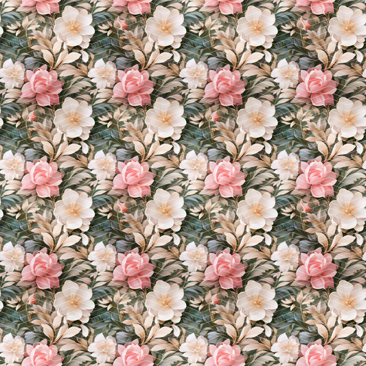 Spring Florals 2 Digital Seamless Pattern