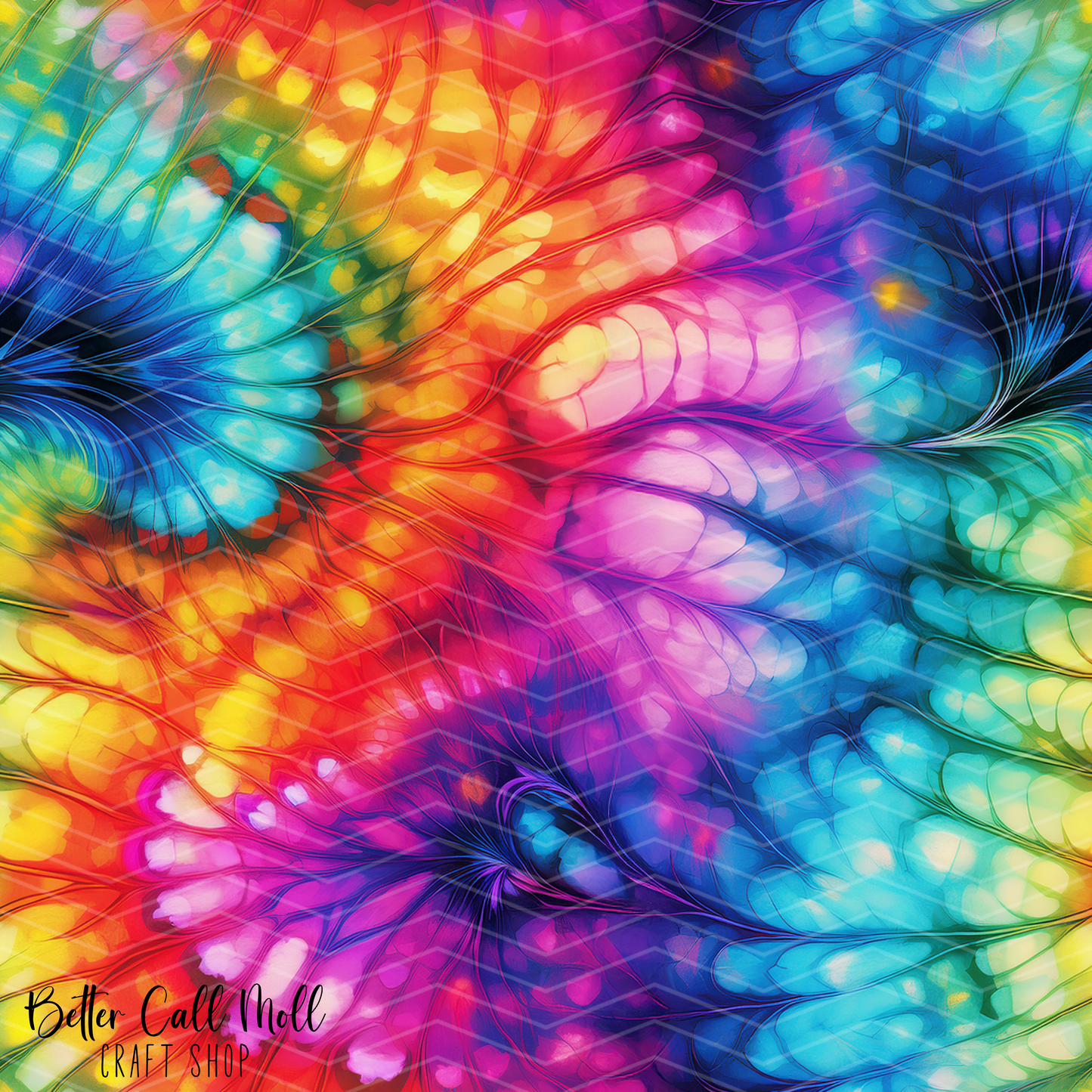 Tie Dye Swirl 1 Digital Seamless Pattern