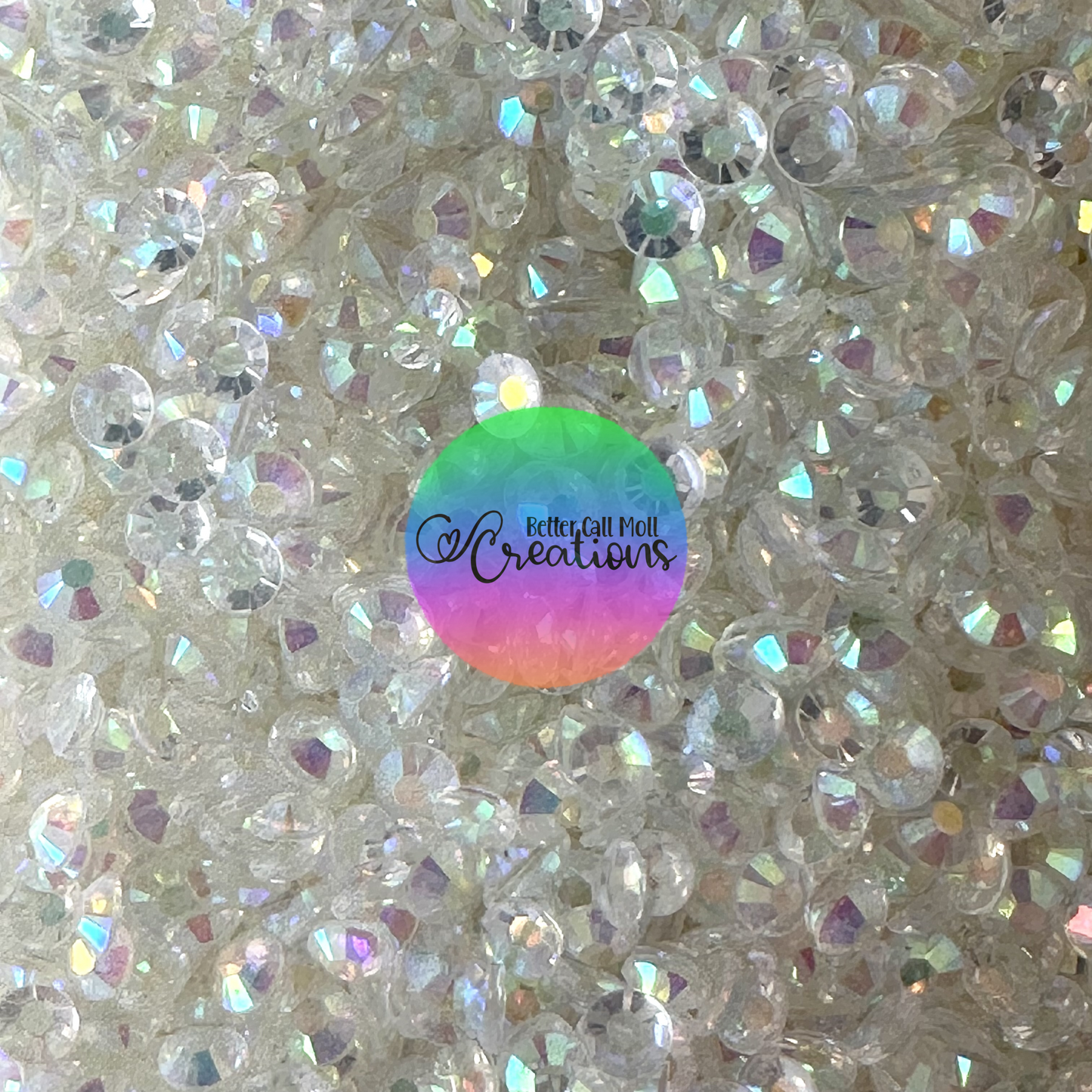 AB Transparent Resin Rhinestones