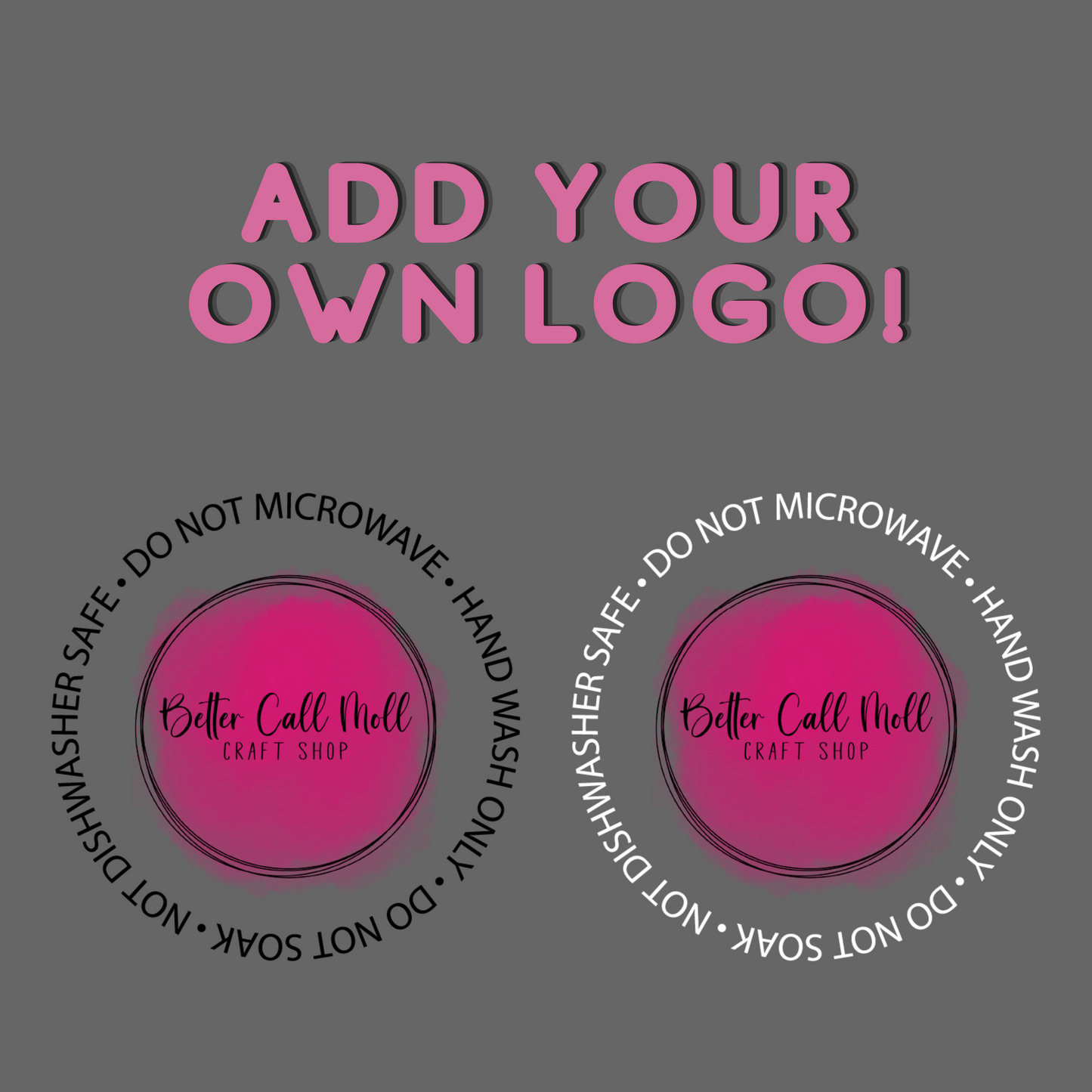 Tumbler Care Instructions UV DTF Decals