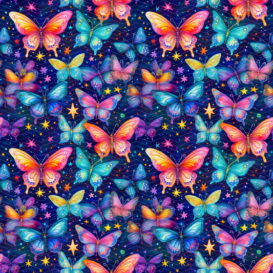 Butterflies 4 Digital Seamless Pattern