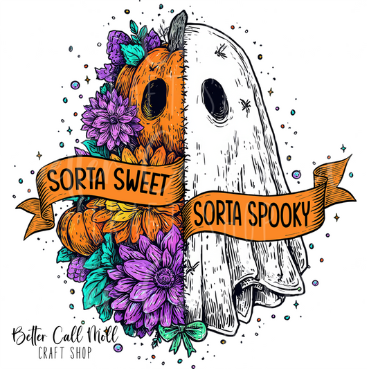 D223 - Sorta Sweet Sorta Spooky UV DTF Decal