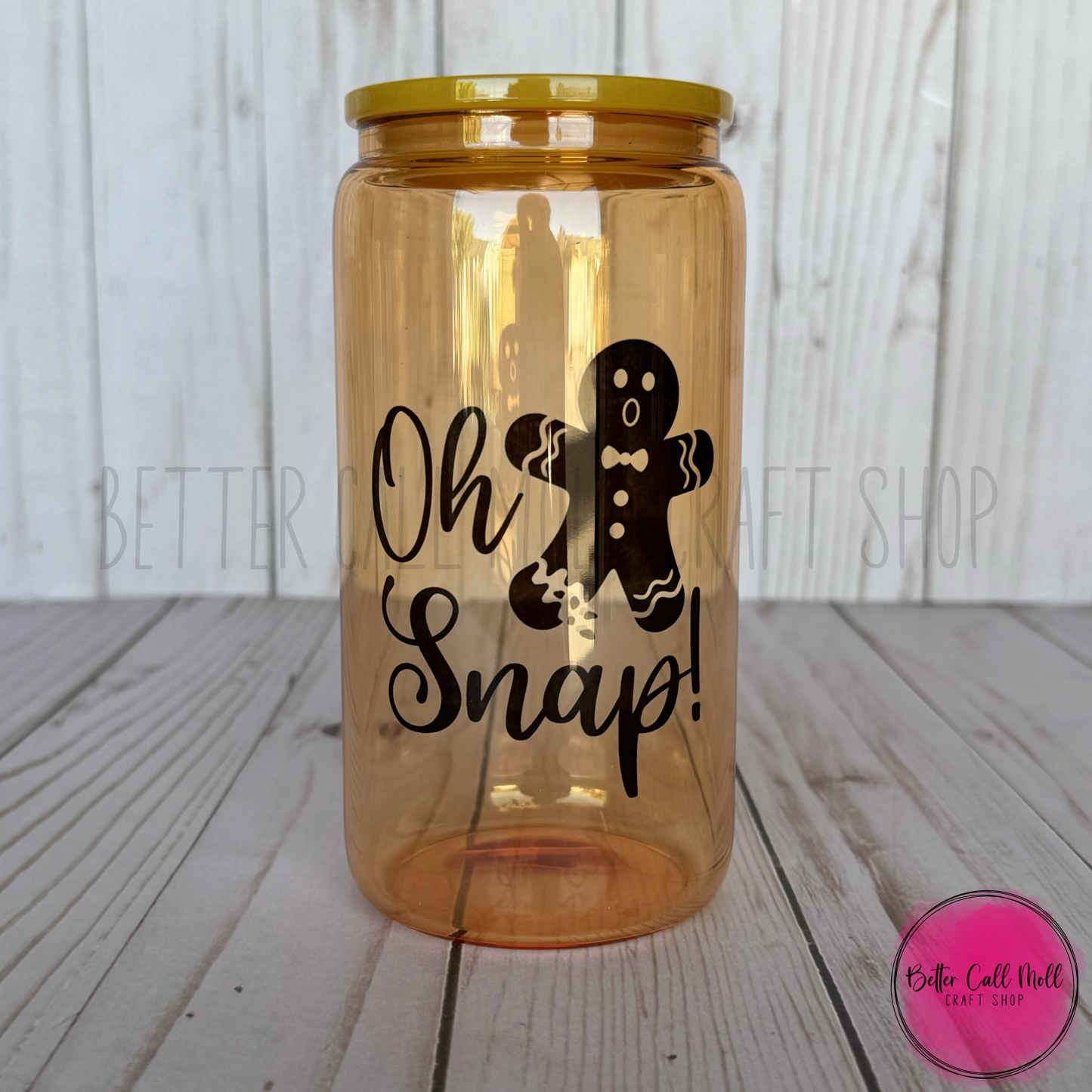 16oz Jelly GLASS Sublimation Tumbler