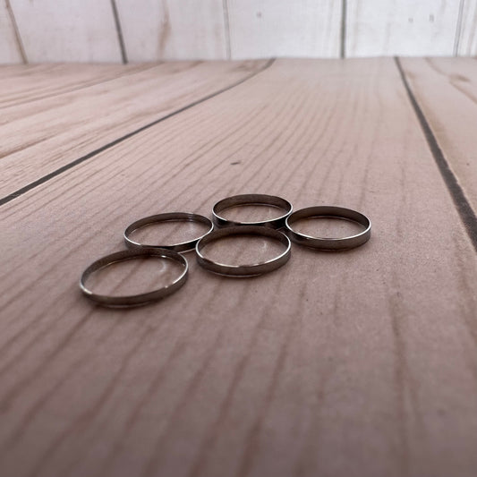 Replacement Silver Rings For Snow Globe Pens