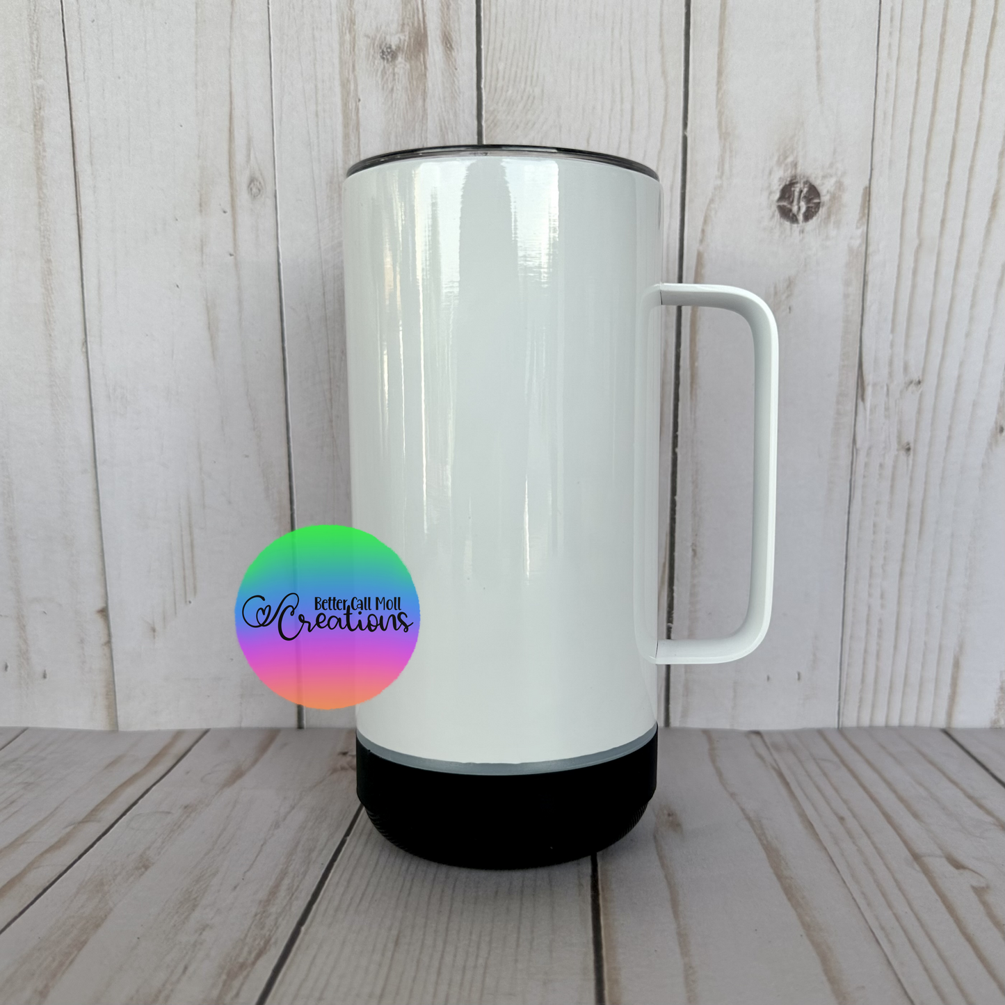 Bluetooth Speaker 14oz Sublimation Tumbler with Handle