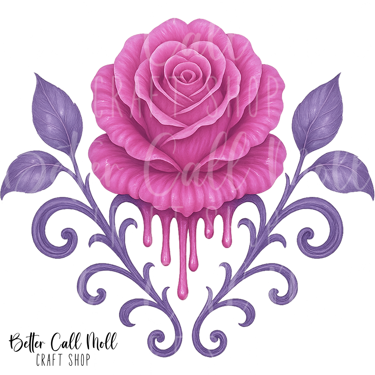 D135 - Enchanted Bloom UV DTF Decal