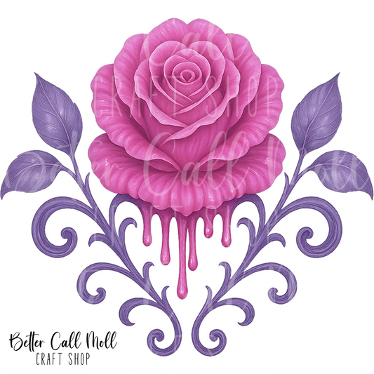D135 - Enchanted Bloom UV DTF Decal