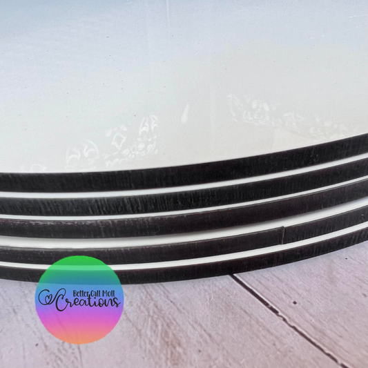 8"Door Sign Glossy MDF Sublimation Blank