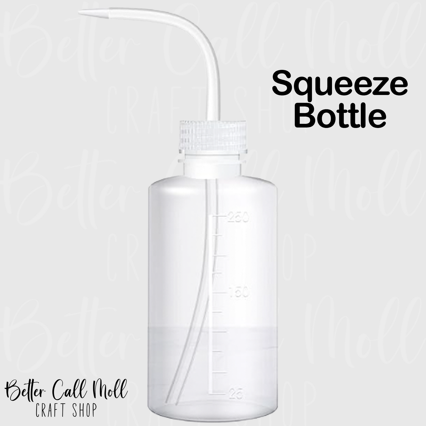 8oz Plastic Squeeze Bottle