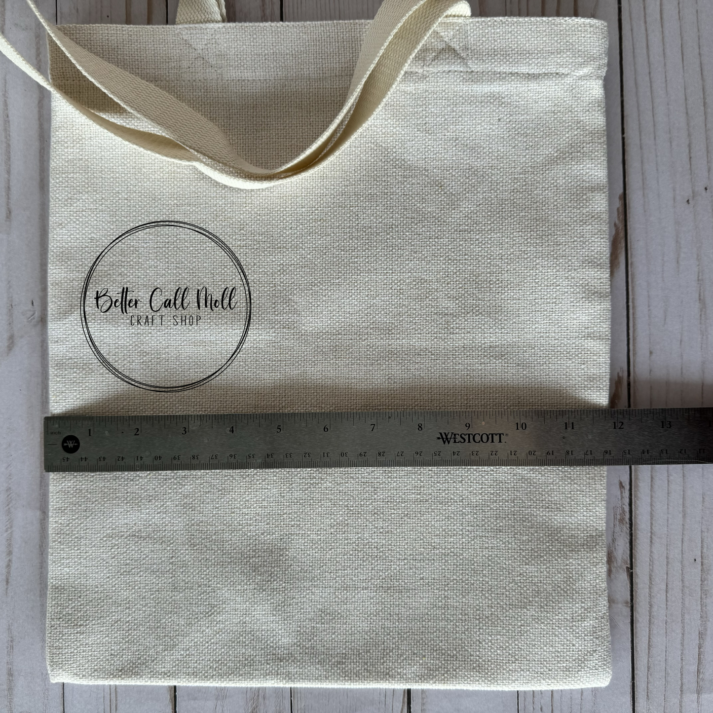Canvas Tote Bag Sublimation Blank
