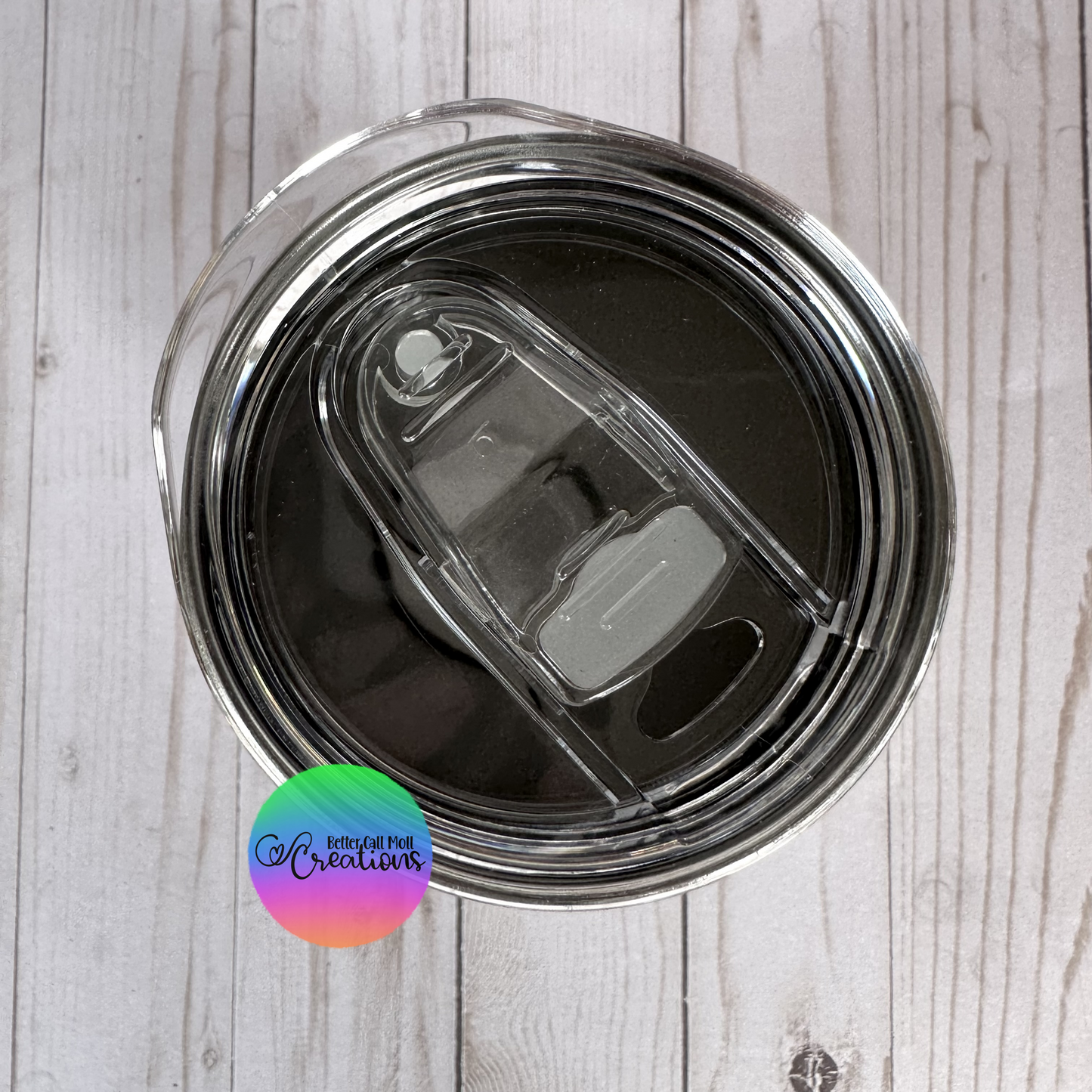 20oz Metallic Silver FLAT EDGE Skinny Sublimation Tumbler