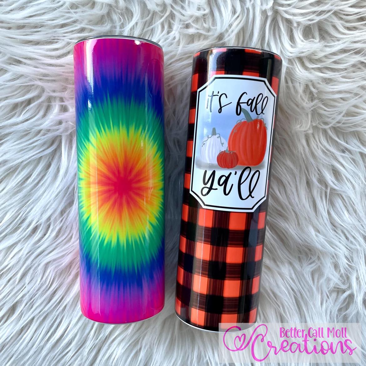 30oz Glossy Skinny Sublimation Tumbler