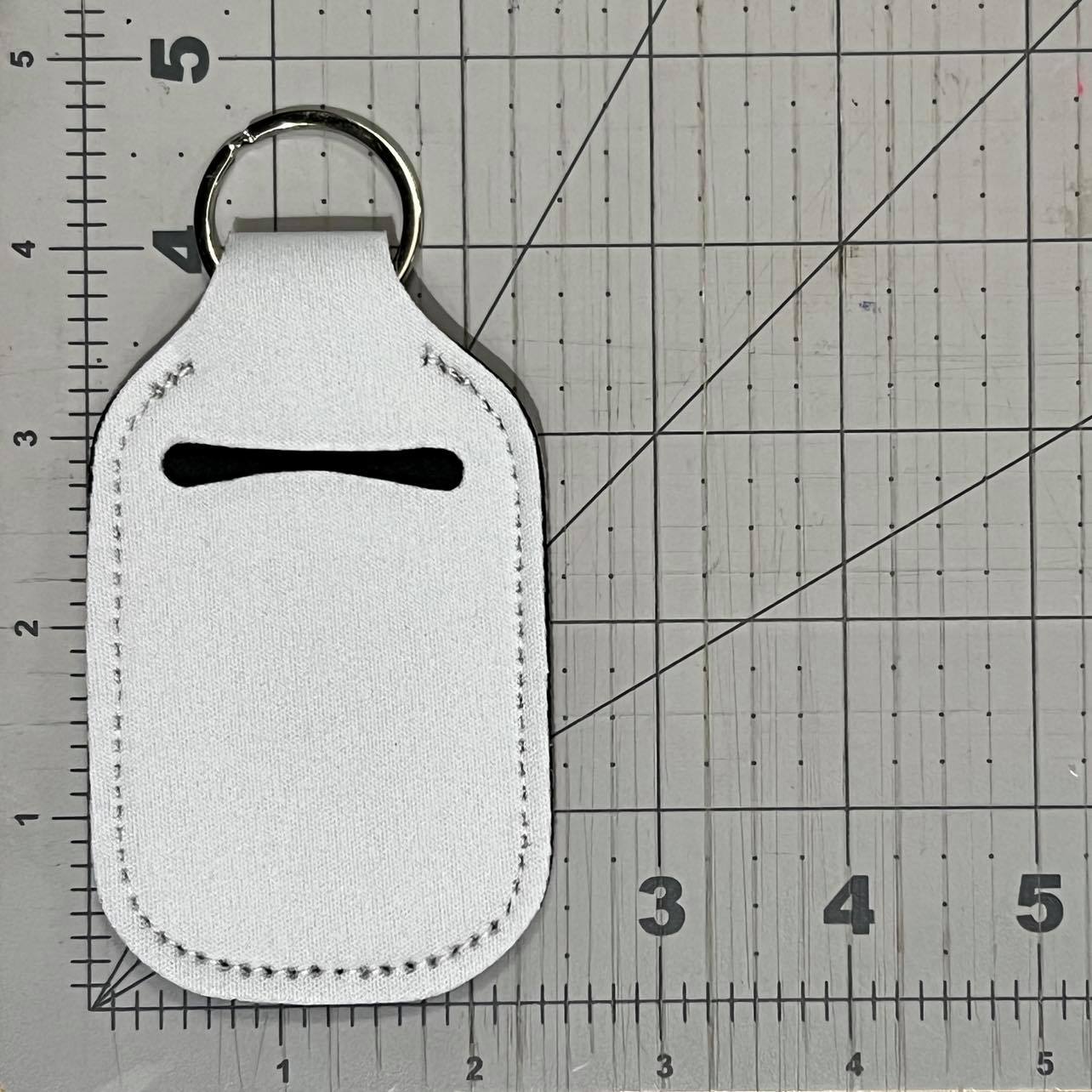 Hand Sanitizer Holder Keychain Sublimation Blank