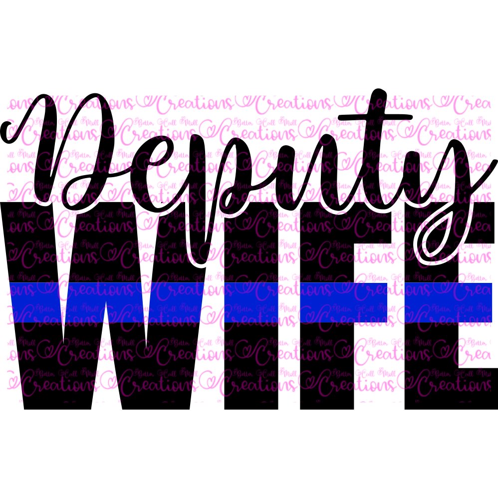 Deputy Wife SVG and PNG