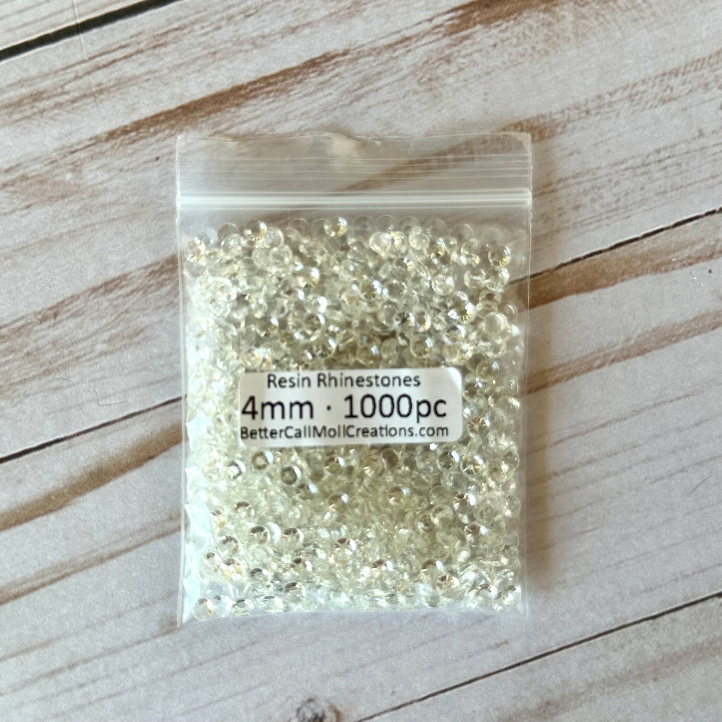 Clear Transparent Resin Rhinestones