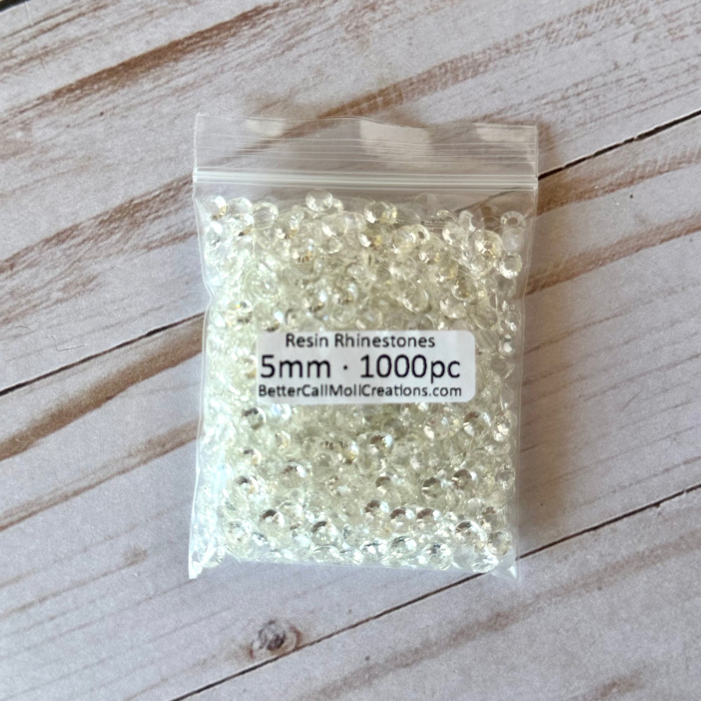 Clear Transparent Resin Rhinestones
