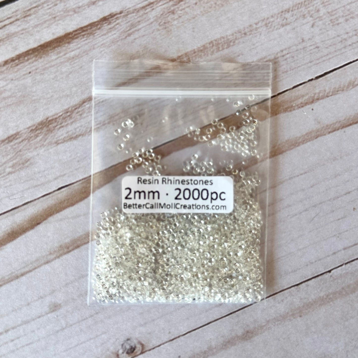 Clear Transparent Resin Rhinestones