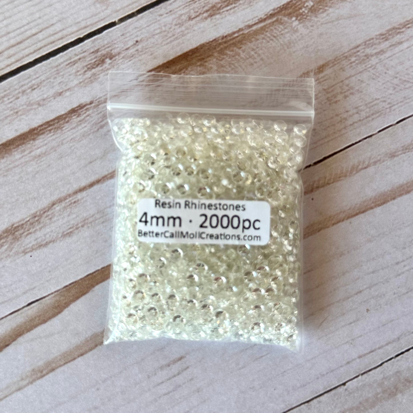 Clear Transparent Resin Rhinestones