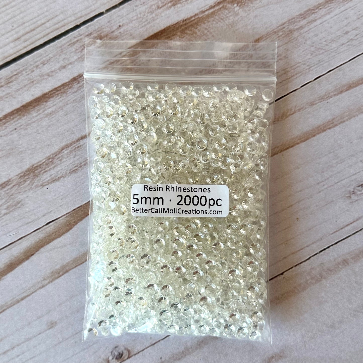 Clear Transparent Resin Rhinestones