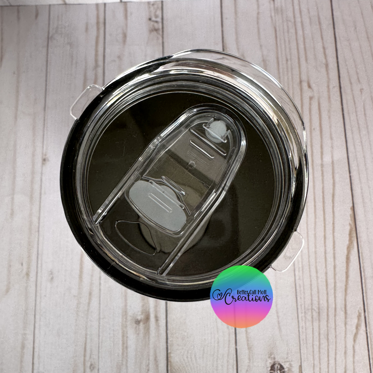30oz Glossy Duo Lid Sport Sublimation Tumbler