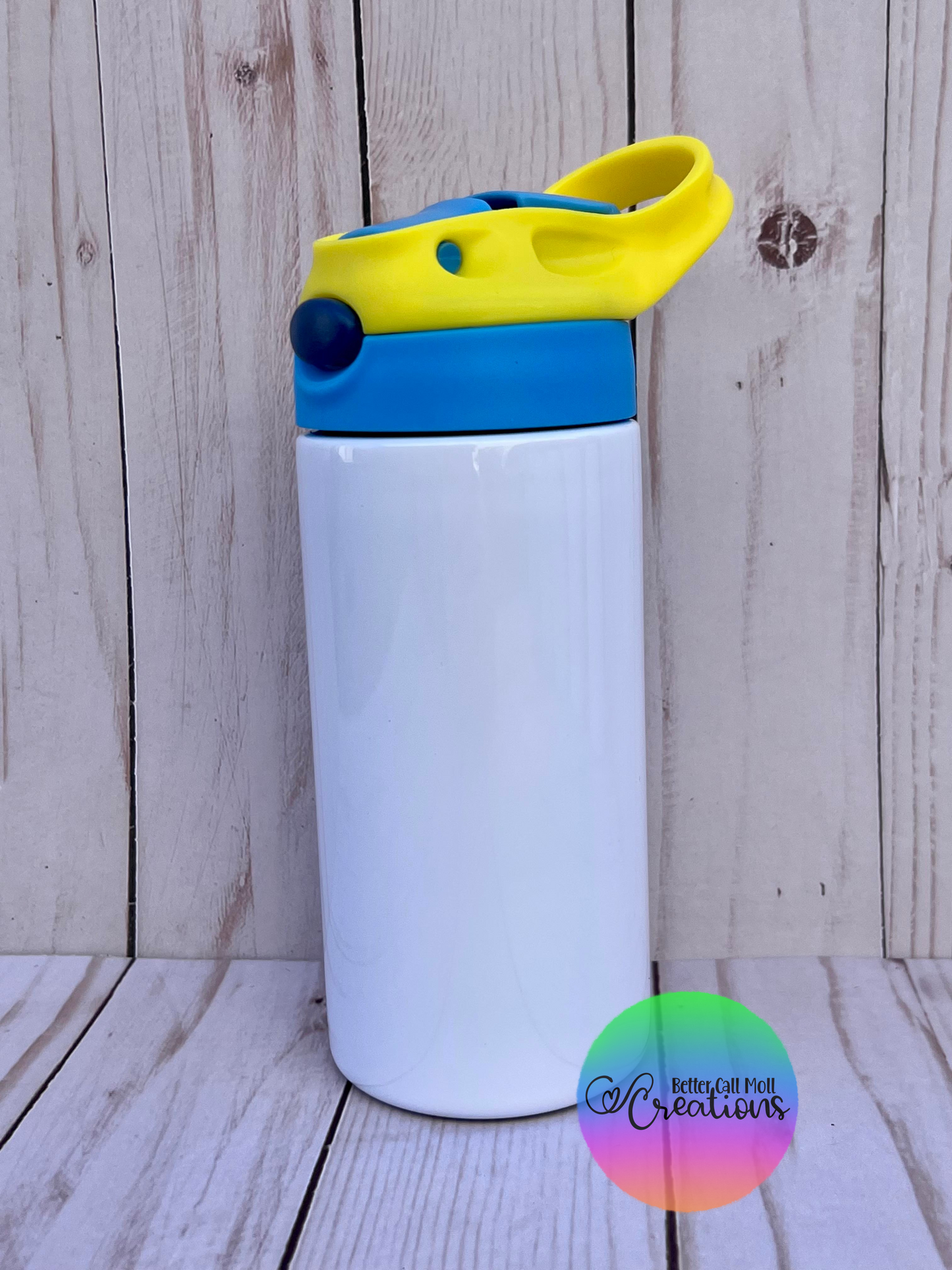 12oz Flip Top Glossy Sublimation Tumbler