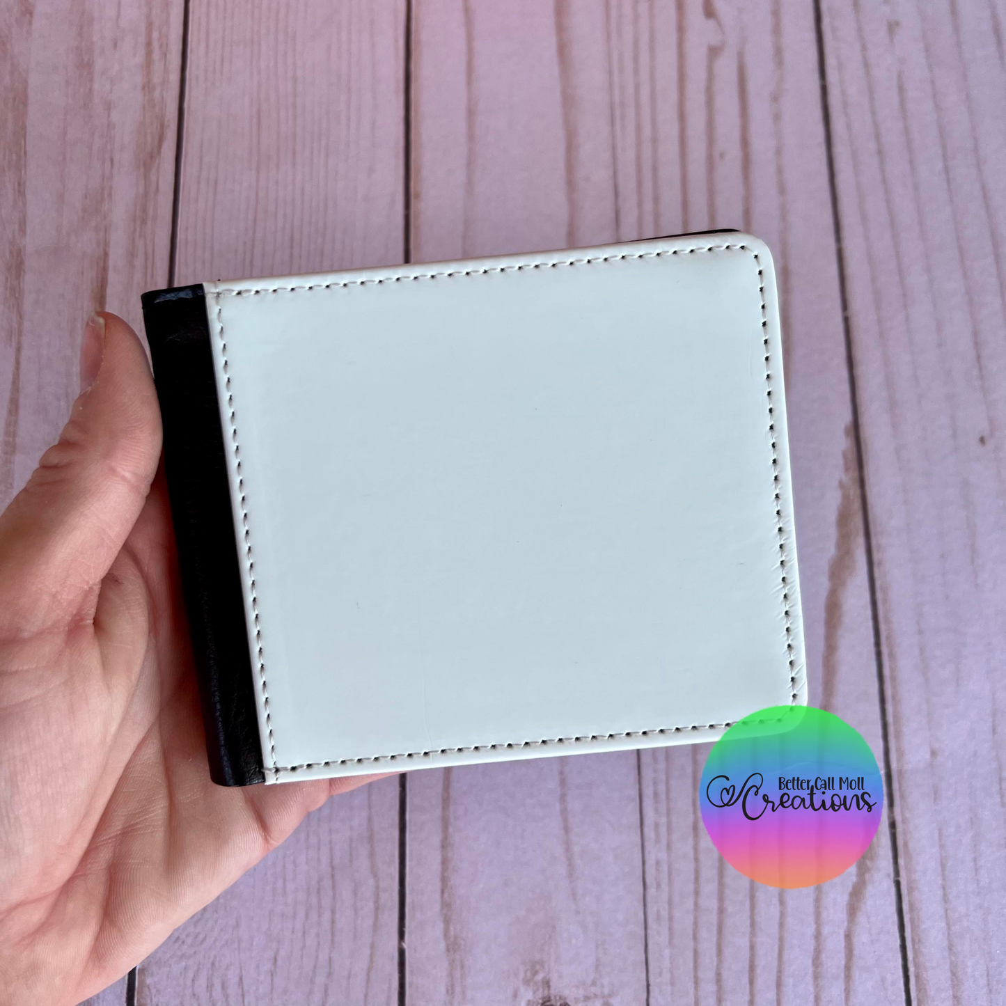 Men's Wallet Faux Leather Sublimation Blank