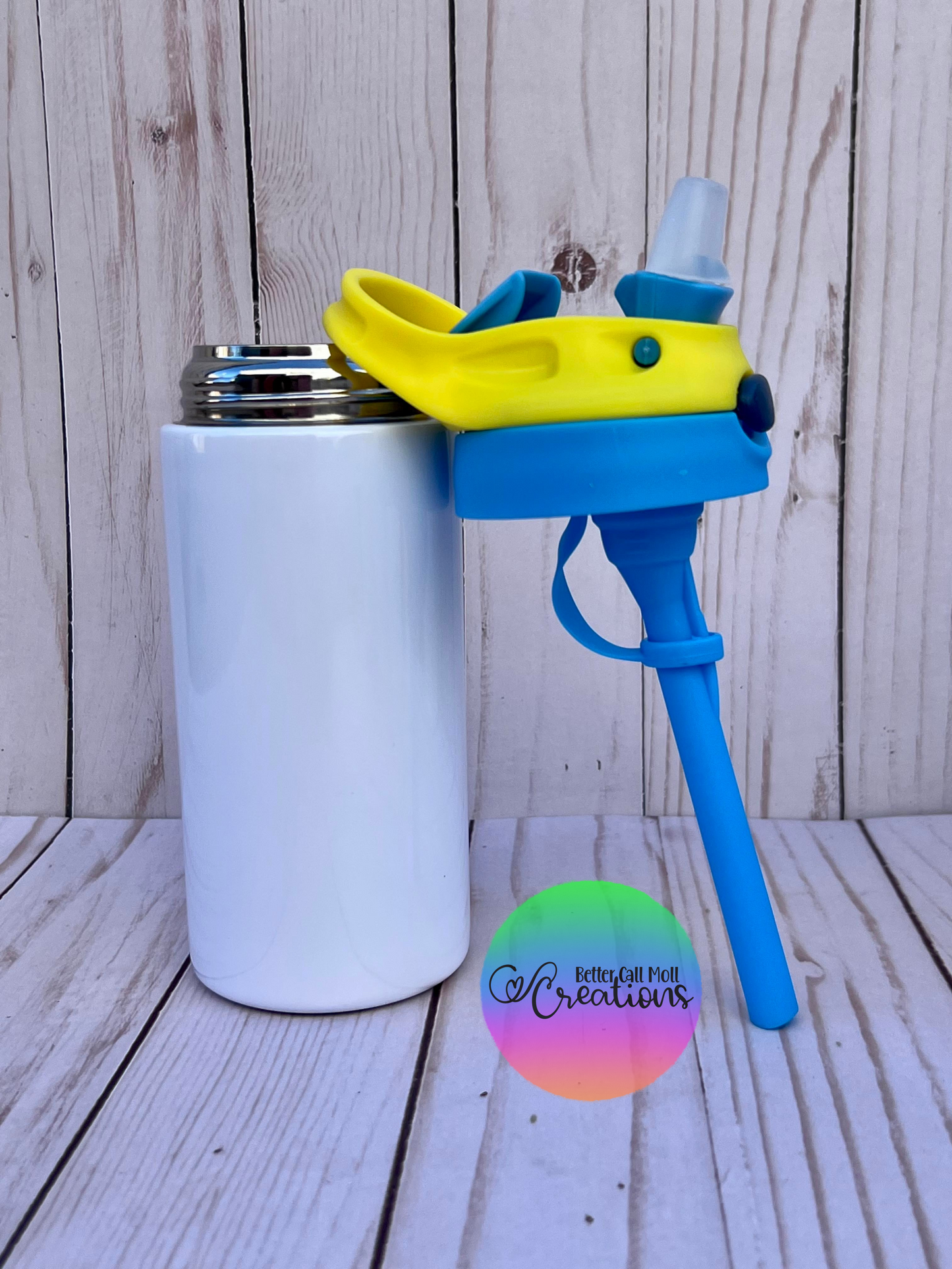 12oz Flip Top Glossy Sublimation Tumbler