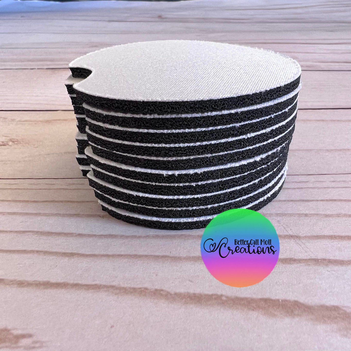 Neoprene Car Coaster Sublimation Blank