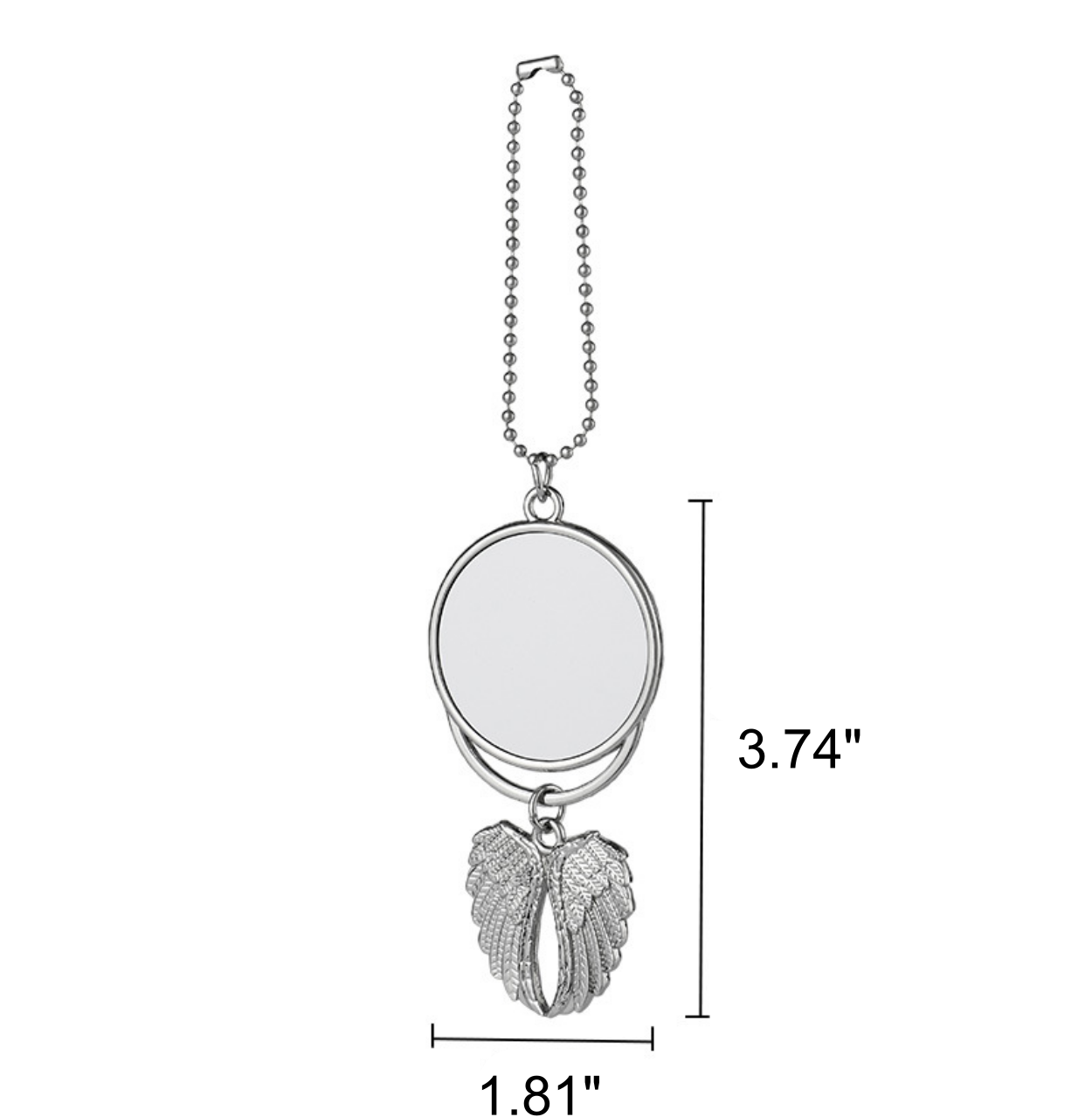 Car Angel Ornament Sublimation Blank