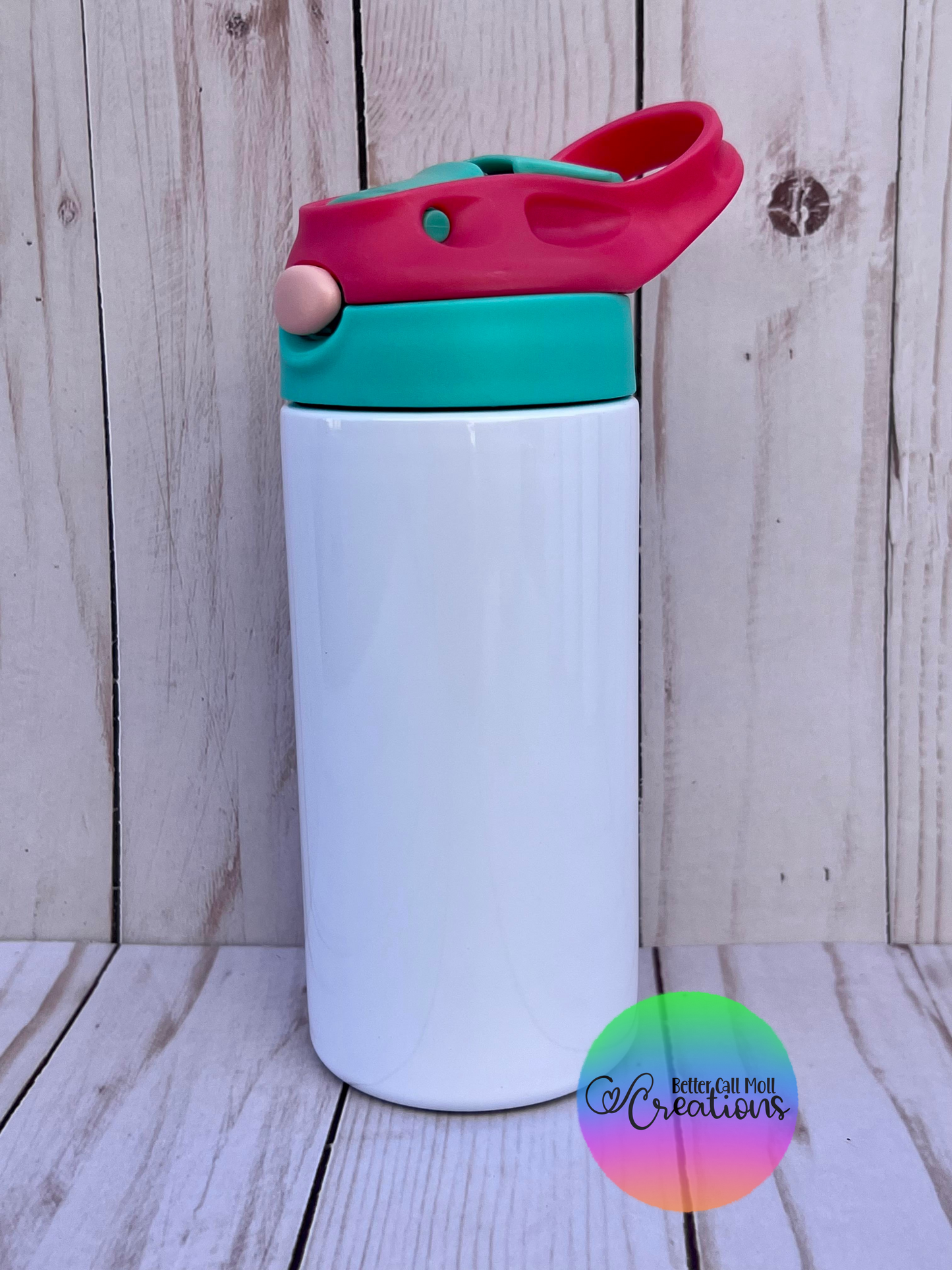 12oz Flip Top Glossy Sublimation Tumbler
