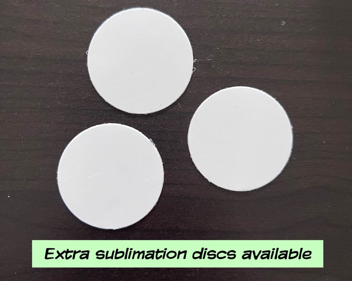 Replacement Insert Sublimation Disc for Car Angel Ornaments