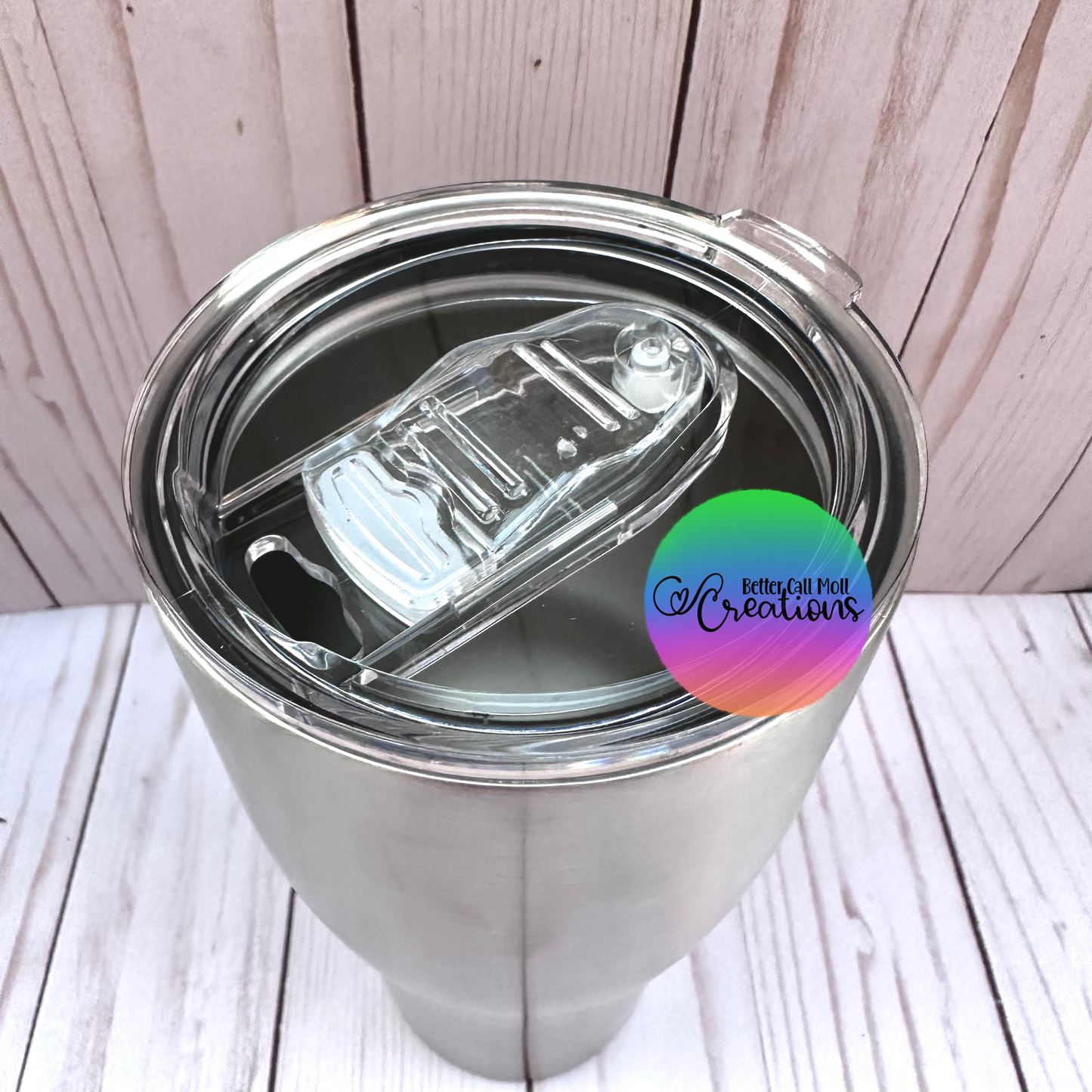 30oz Smooth Curve Stainless Steel Tumbler