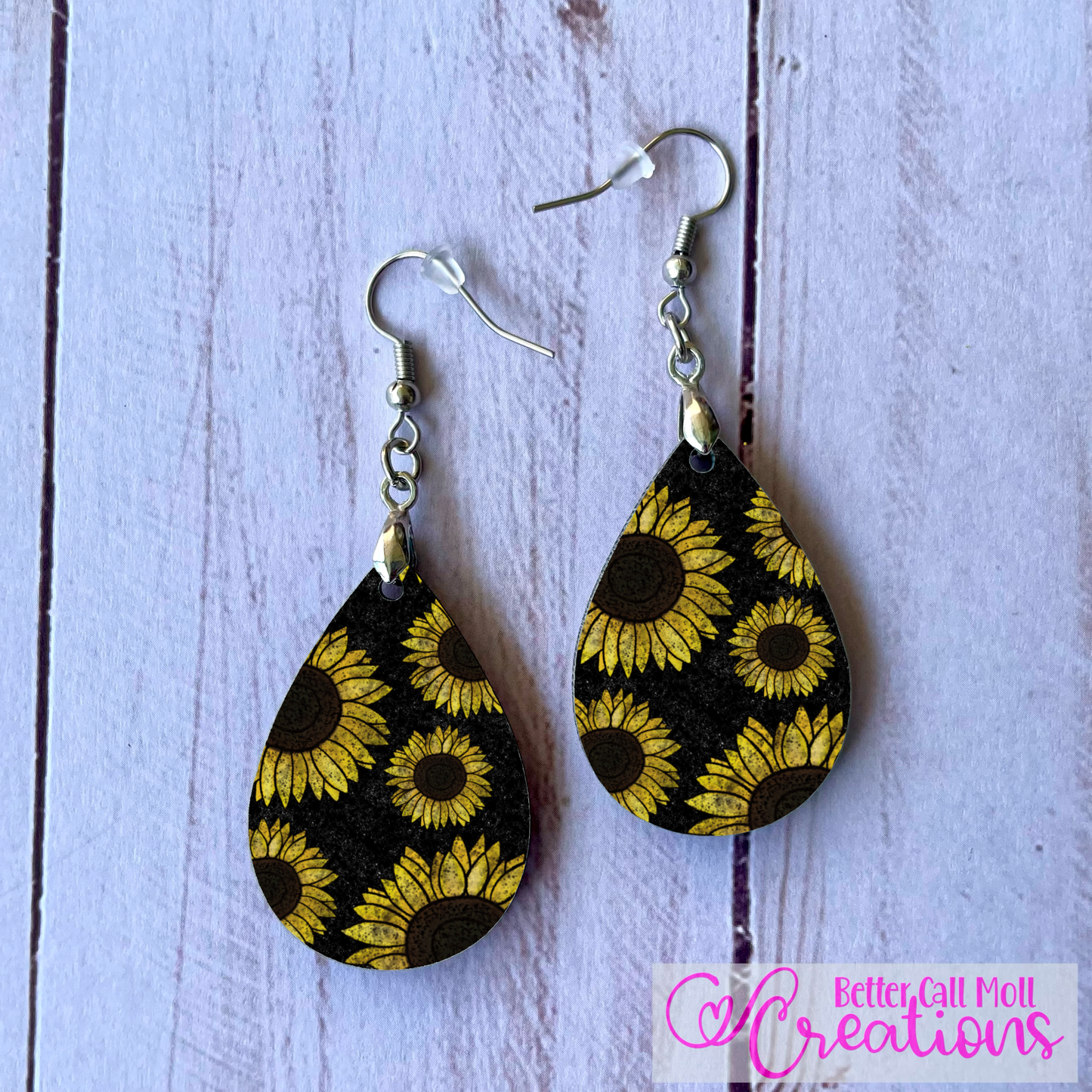 1.5" Teardrop Earring Sublimation Blanks
