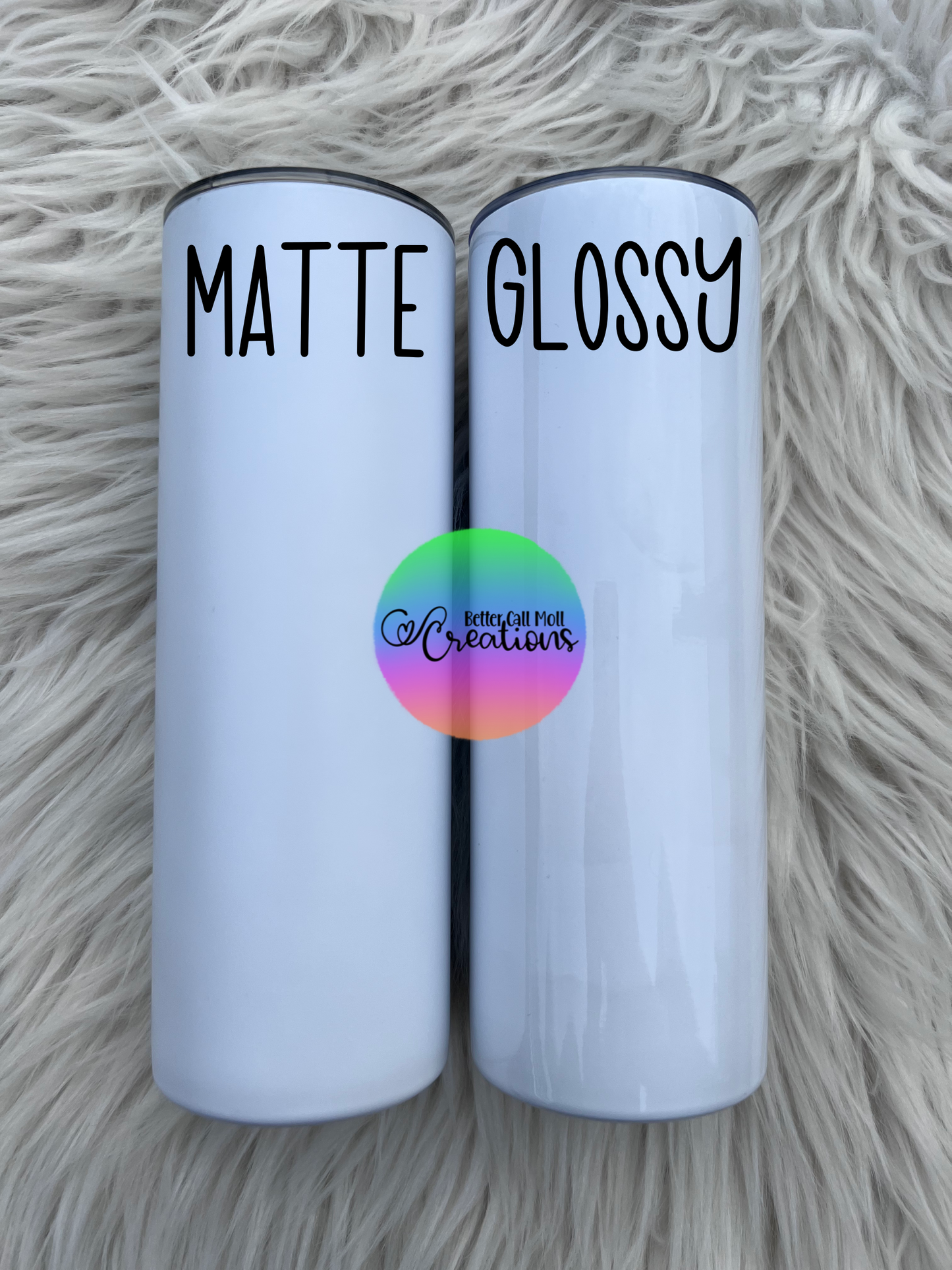 20oz Matte Skinny Sublimation Tumbler