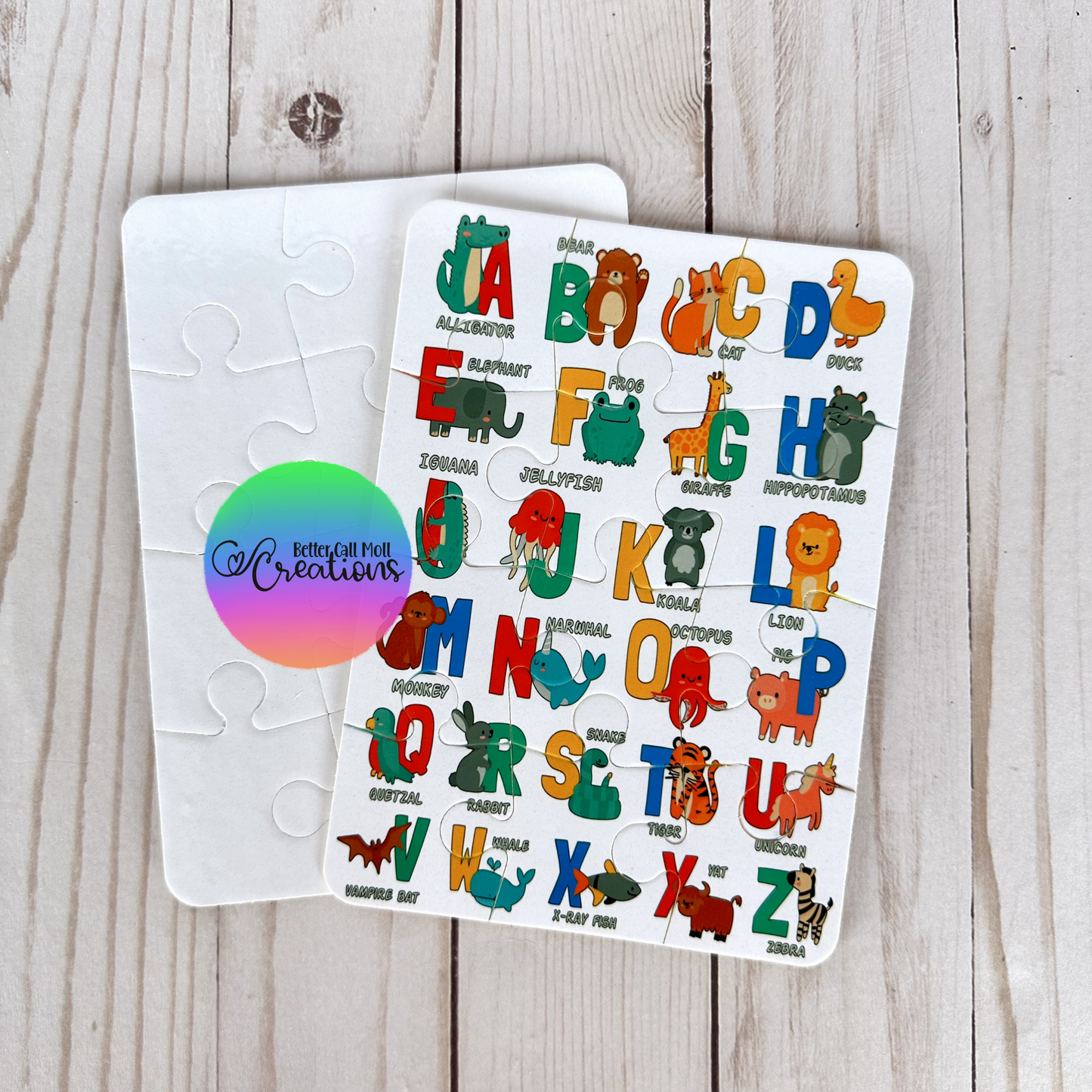12-Piece Puzzle Sublimation Blank