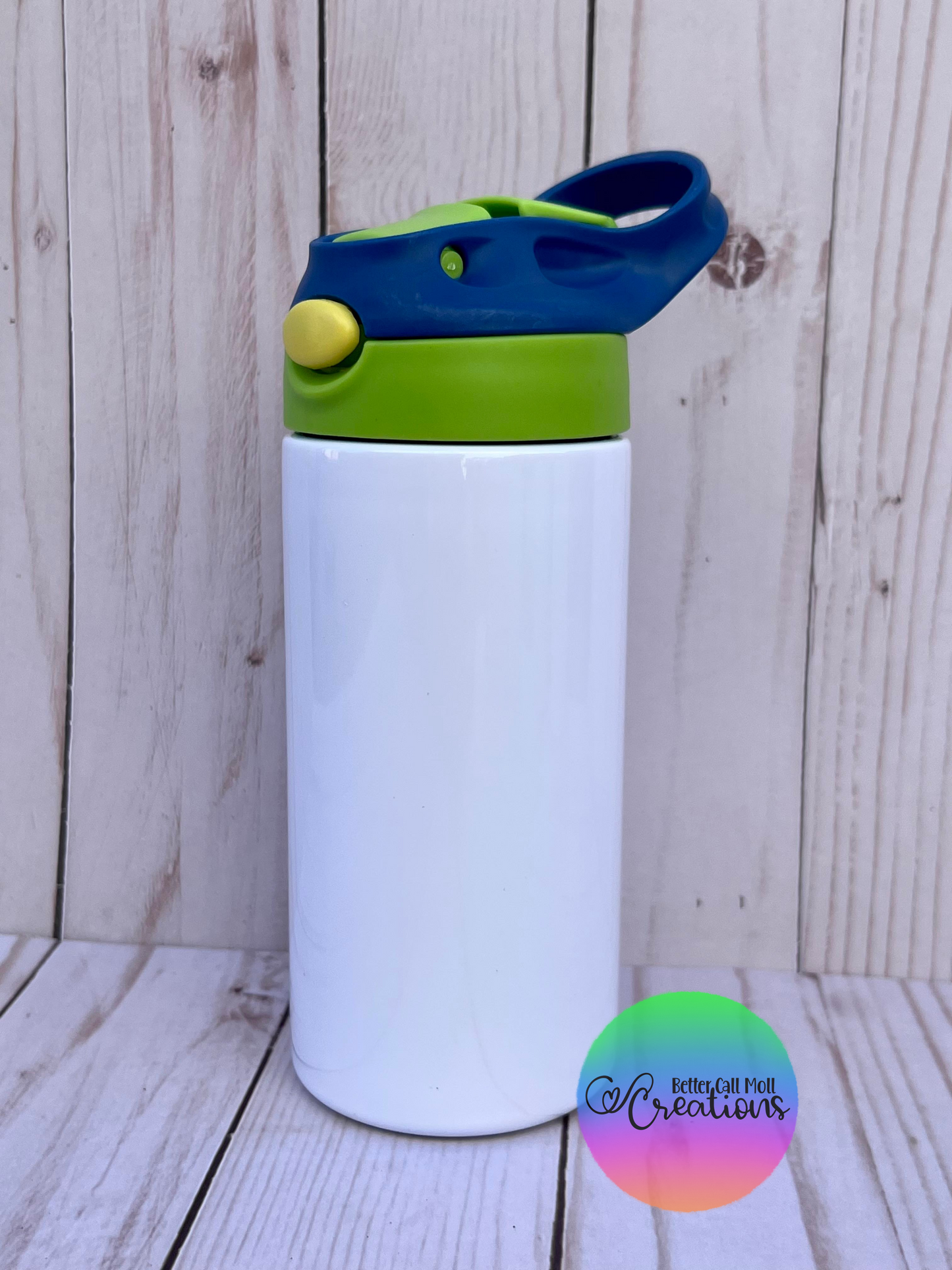 12oz Flip Top Glossy Sublimation Tumbler