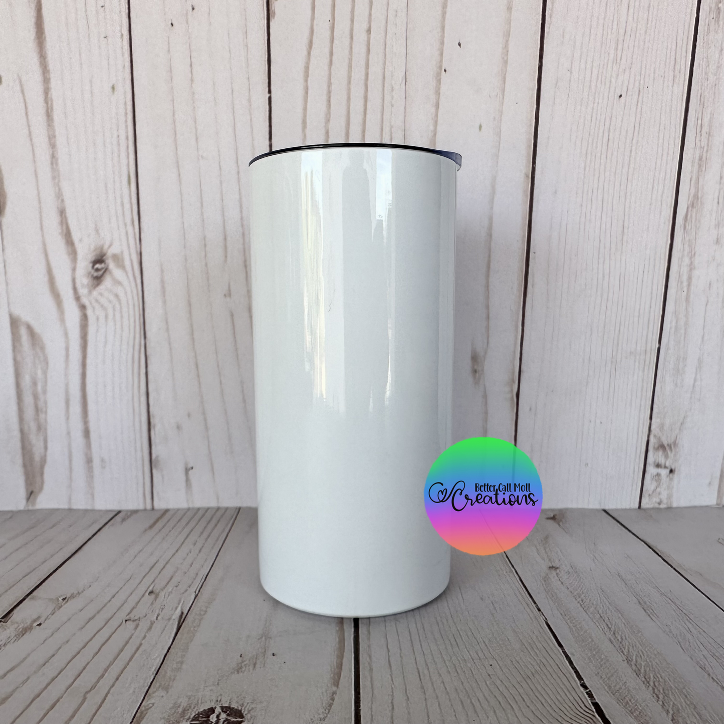 15oz Glossy Skinny Sublimation Tumbler