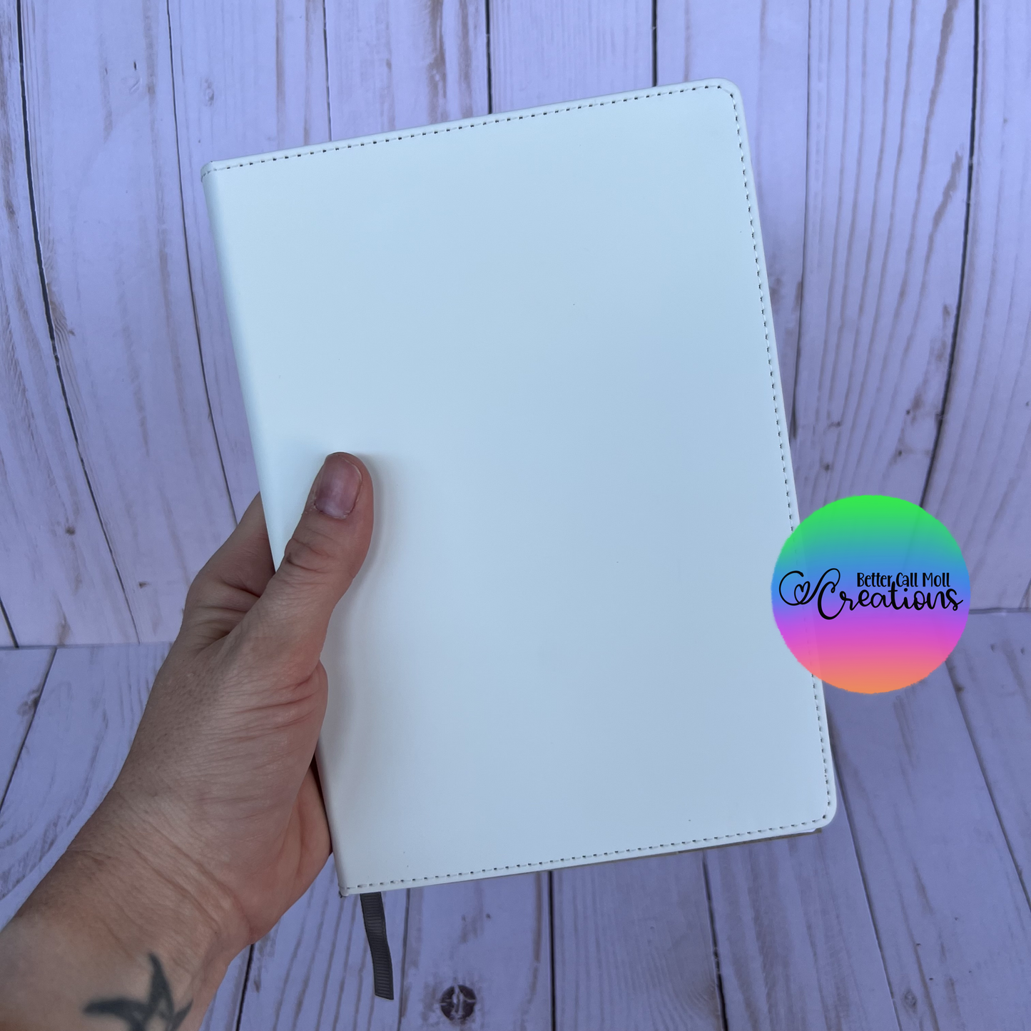 Journal with Faux Leather Cover Sublimation Blank