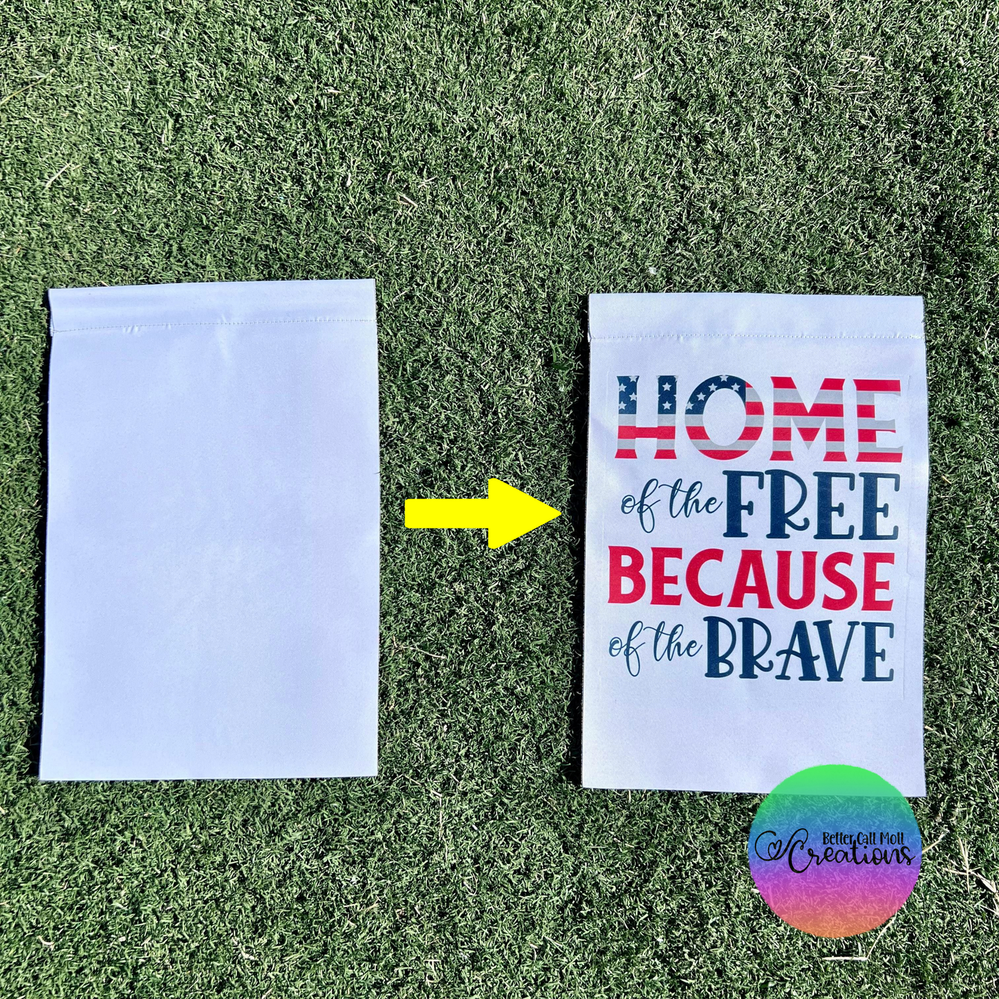 Double-Sided Garden Flag Sublimation Blank