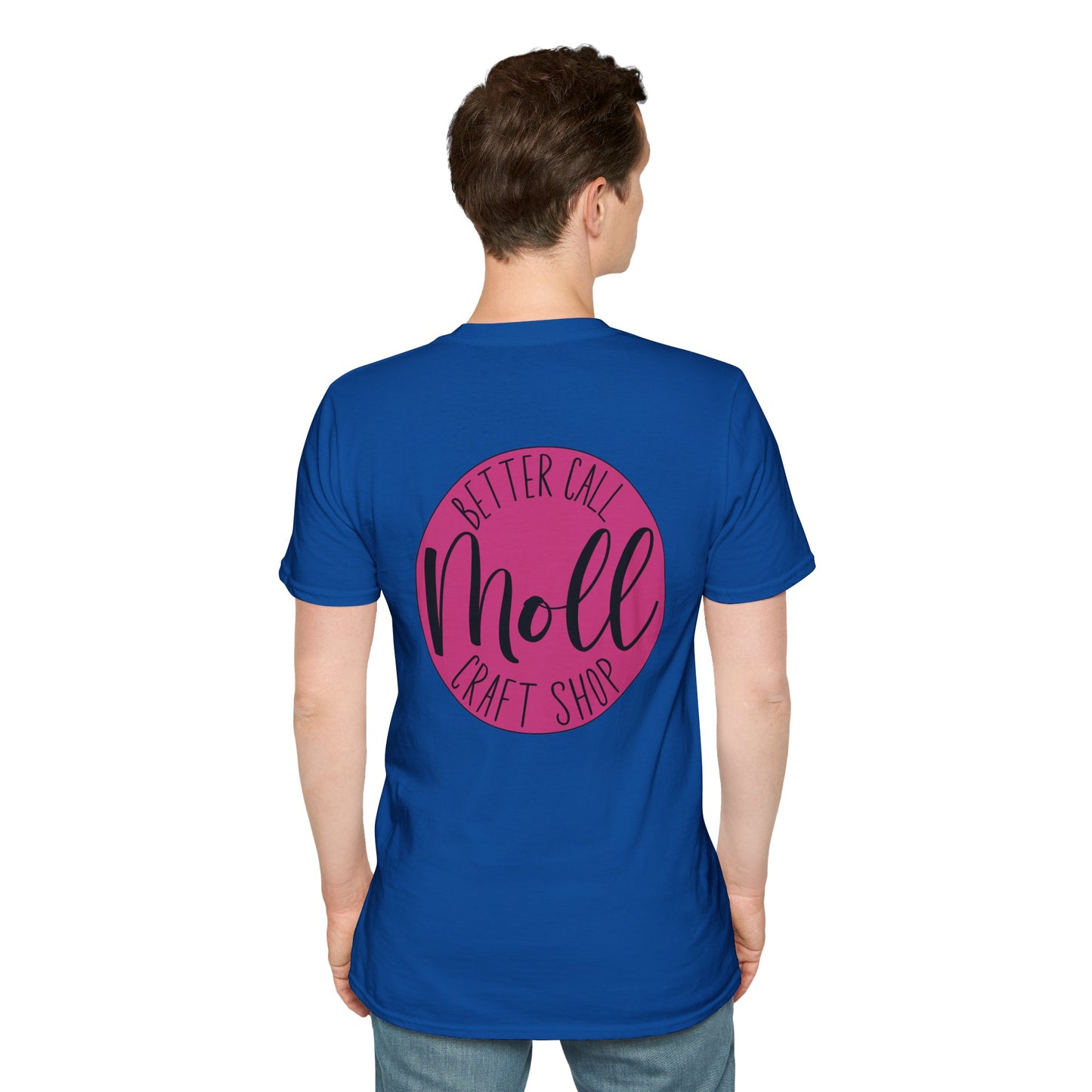 Better Call Moll Logo T-Shirt Front and Back