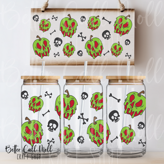 Poison Apple UV DTF 16oz Tumbler Wrap