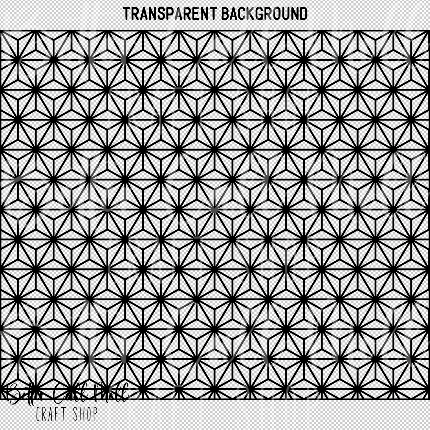 Geometric Pattern UV DTF 20oz Skinny Tumbler Wrap