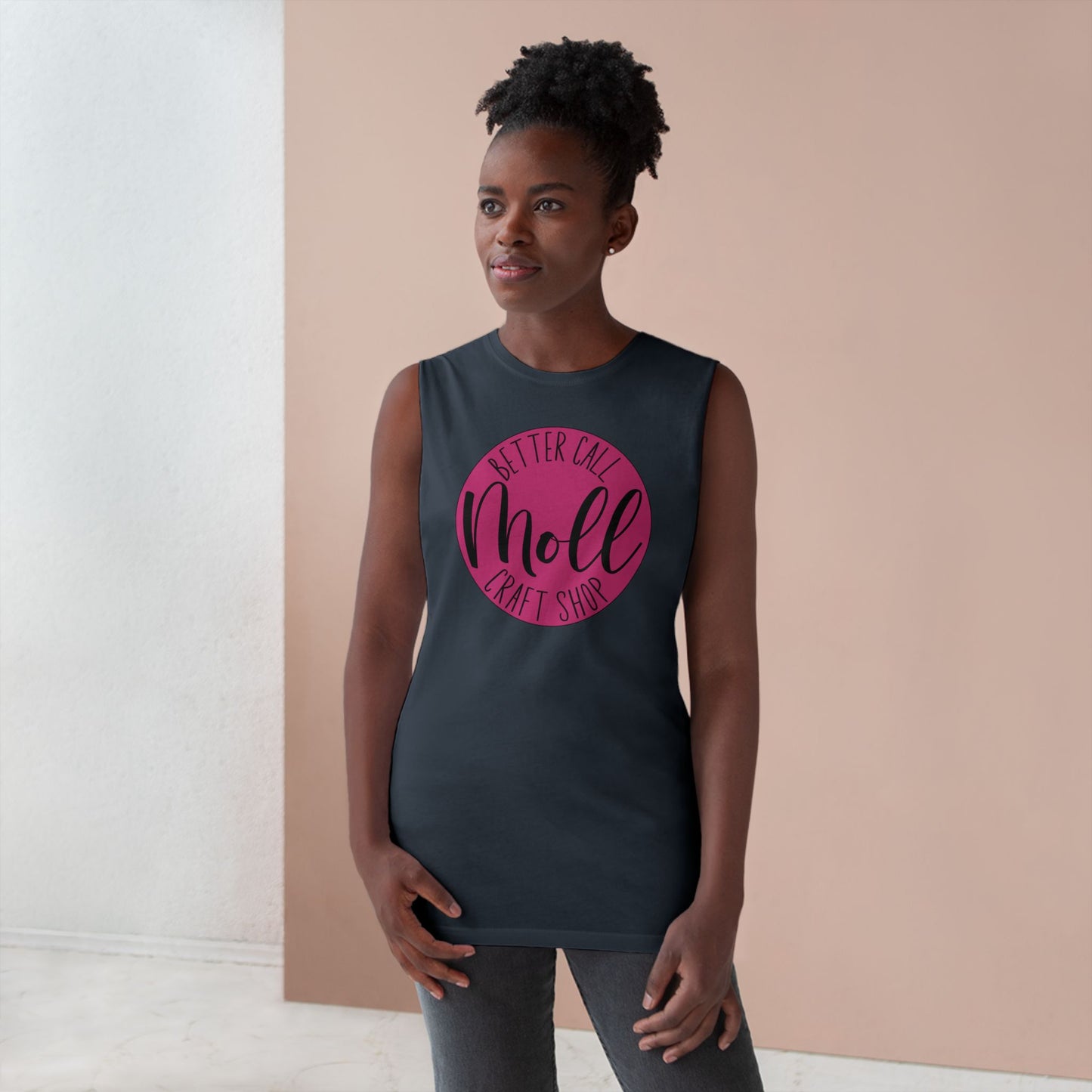 Better Call Moll Logo Unisex Barnard Tank