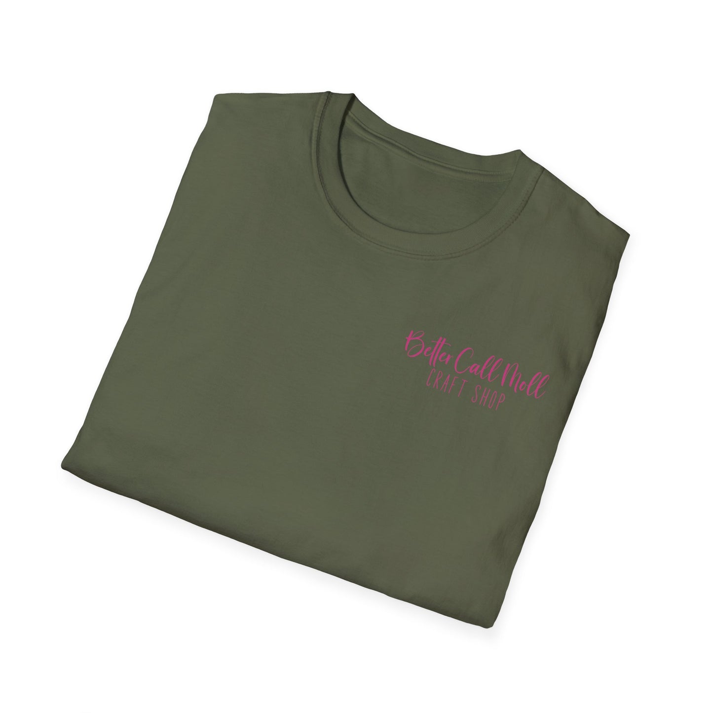 Better Call Moll Logo T-Shirt Front and Back