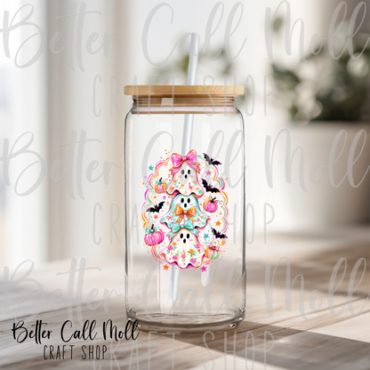 Cute Ghost Stack UV DTF Decal