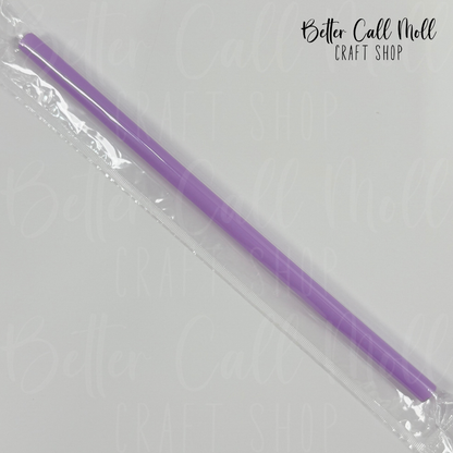 16oz Colorful Reusable Plastic Straw - 7.25"