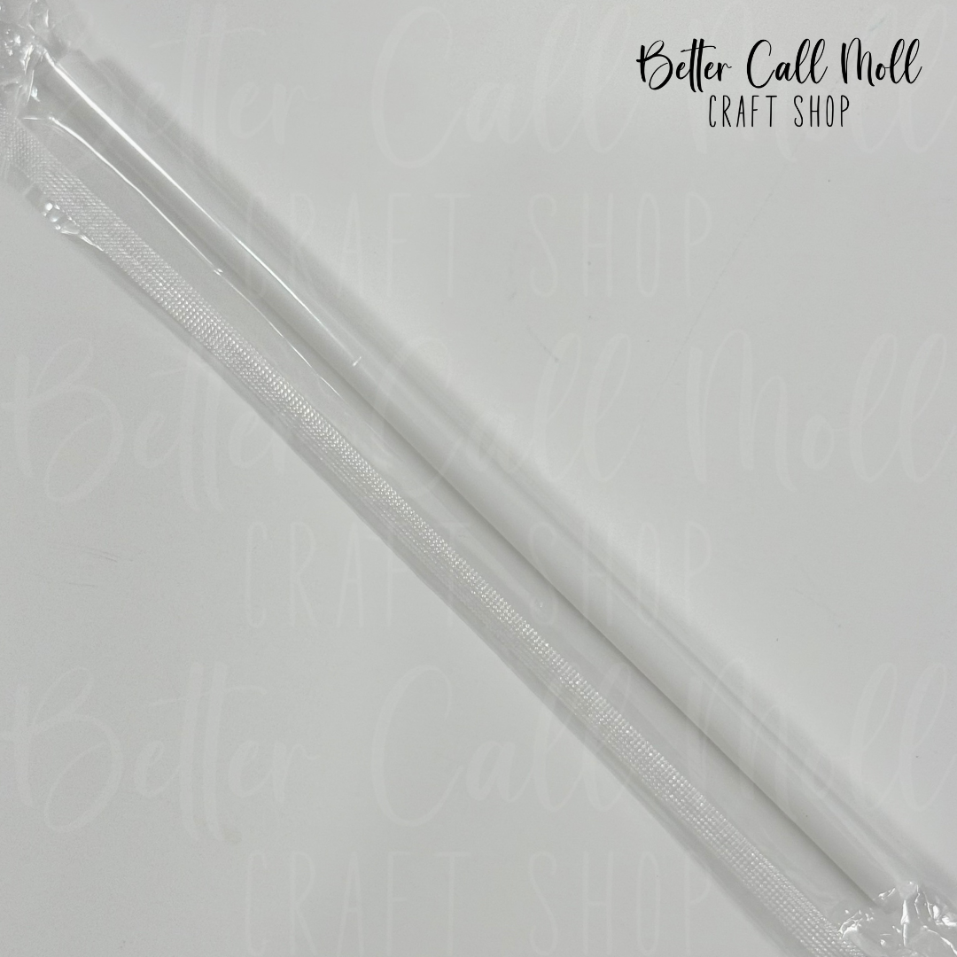 16oz Colorful Reusable Plastic Straw - 7.25"