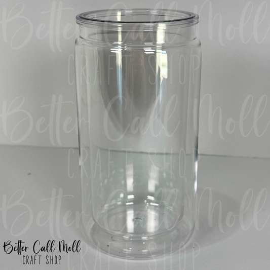 REPLACEMENT 12/16oz Acrylic SNOW GLOBE Tumbler - NO LID OR STRAW INCLUDED