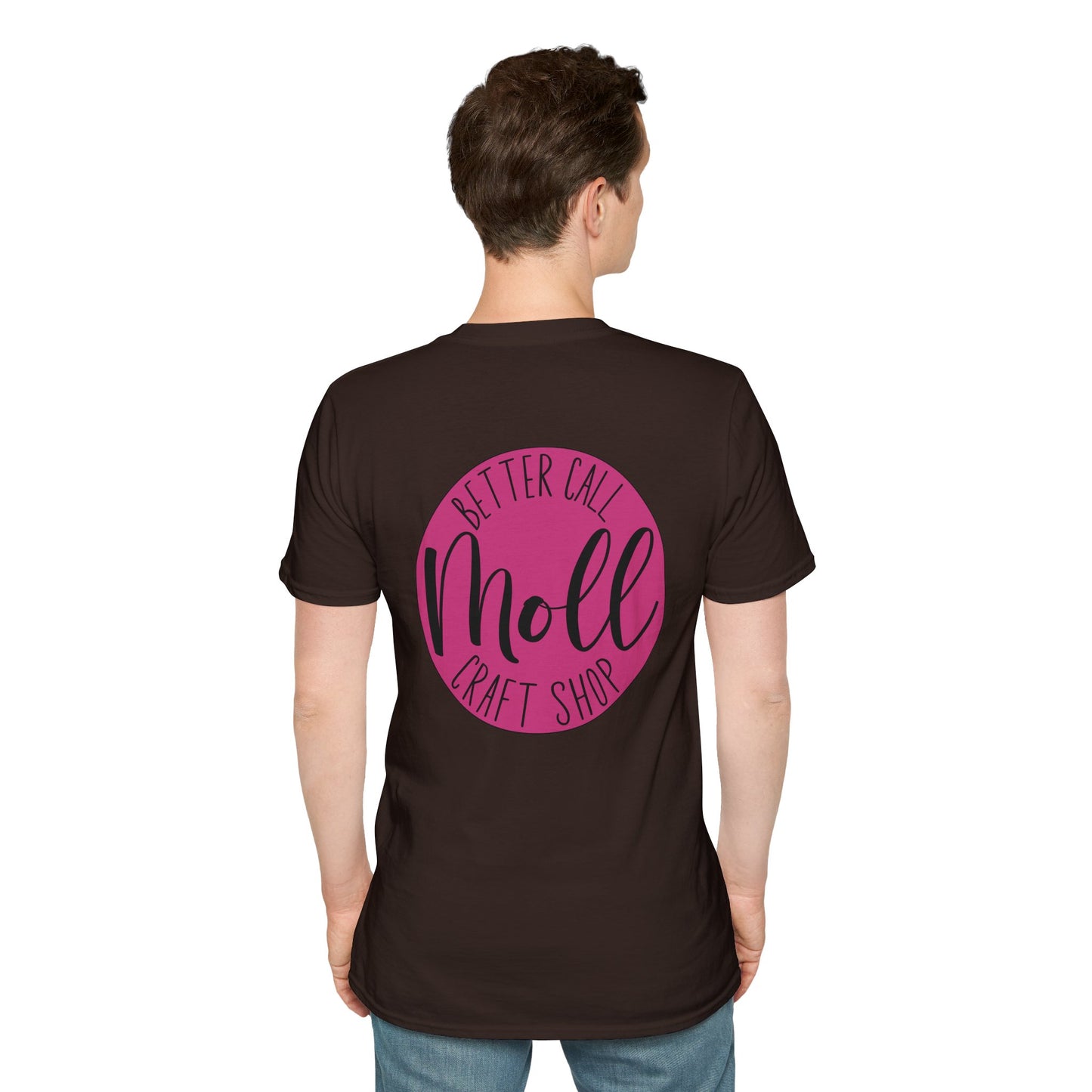 Better Call Moll Logo T-Shirt Front and Back